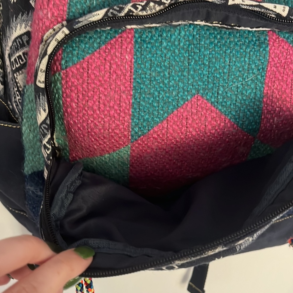 Canvas Backpack - Picture 3 of 5